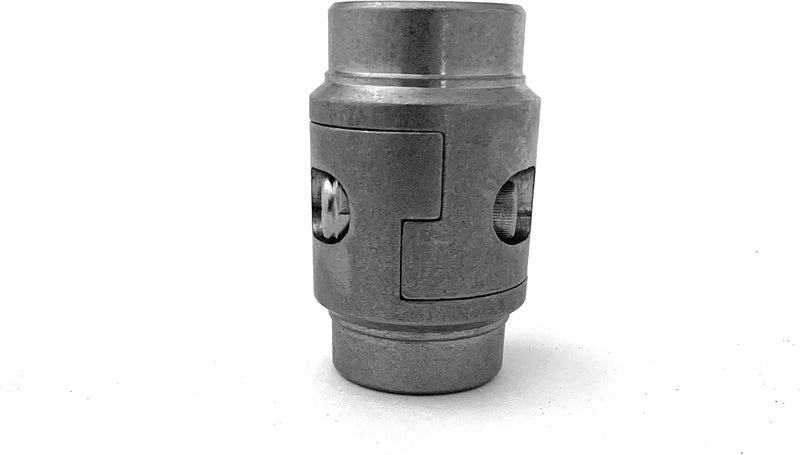 UTVDistribution Interlocking Steel Inline Tubing Weld Connectors fits (1-1/2" O.D. x .095 & .120 wall) - Image 1